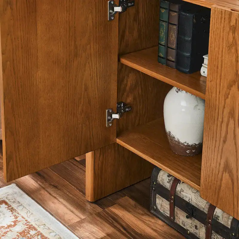 Buffet avec fonction de rangement, meuble de rangement de style campagnard