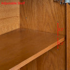 Buffet avec fonction de rangement, meuble de rangement de style campagnard
