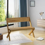 Banc en bois d'acacia