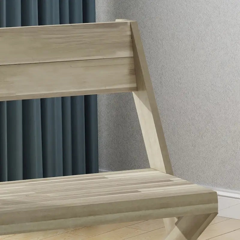 Banc en bois d'acacia