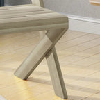 Banc en bois d'acacia