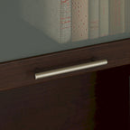 Hutch en finition merisier pour bureau en L (hutch seulement)