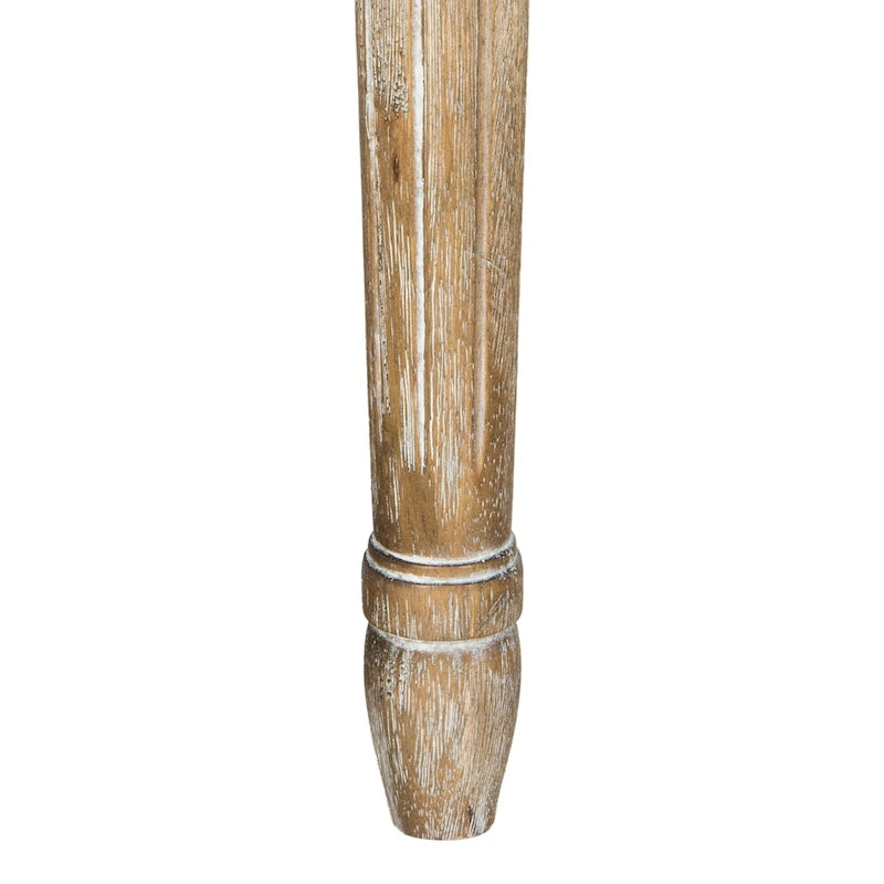 Banquette en bois capitonnée style bistrot français - 120,1 x 44,5 x 48,3 cm - 120 cm de large x 46 cm de profondeur x 48 cm de haut