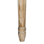 Banquette en bois capitonnée style bistrot français - 120,1 x 44,5 x 48,3 cm - 120 cm de large x 46 cm de profondeur x 48 cm de haut