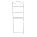 Étagère de rangement de salle de bain 3 niveaux en métal à placer au-dessus des toilettes Household Essentials - 11,6L x 23,5W x 65,5H