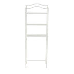 Étagère de rangement de salle de bain 3 niveaux en métal à placer au-dessus des toilettes Household Essentials - 11,6L x 23,5W x 65,5H