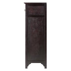 Cave à vin, brun expresso – 19,09 x 12,6 x 37,52 pouces