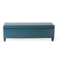 Banc de rangement capitonné pour chambre à coucher, salon, entrée