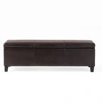 Banc de rangement capitonné pour chambre à coucher, salon, entrée