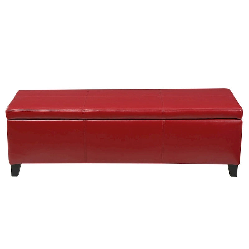 Banc de rangement capitonné pour chambre à coucher, salon, entrée