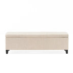 Banc de rangement capitonné pour chambre à coucher, salon, entrée