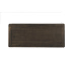 Meuble de rangement rustique avec deux tiroirs et quatre paniers en rotin classiques pour la salle à manger/l'entrée/le salon