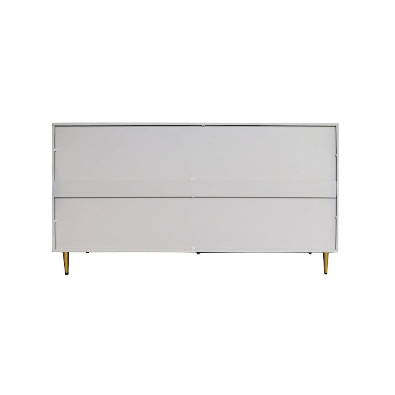 Buffet laqué en bois à 4 portes