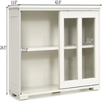 Meuble de Rangement Buffet Superposable - 41.9P x 13L x 24.5H