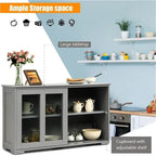 Meuble de Rangement Buffet Superposable - 41.9P x 13L x 24.5H