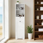 One-Compartment One-Drawer Tilt-Out Laundry Sorter Cabinet
