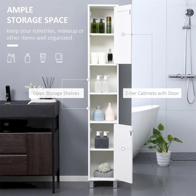 Meuble de rangement haut de salle de bain avec miroir
