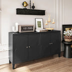 Buffet 4 portes avec portes de style oriental pour le salon