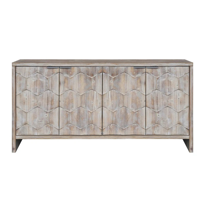 Buffet en bois de style fermier