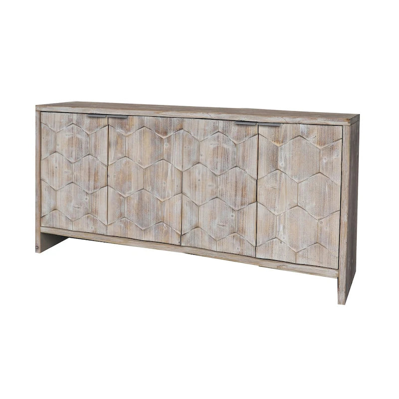 Buffet en bois de style fermier